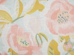 Set di 2 cuscini ZAHRIYE 45 x 45 cm Rosa Trama floreale