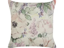 Set di 2 cuscini ZAHRIYE 45 x 45 cm Viola Trama floreale