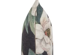 Set di 2 cuscini ZAHRIYE 45 x 45 cm Nero Trama floreale