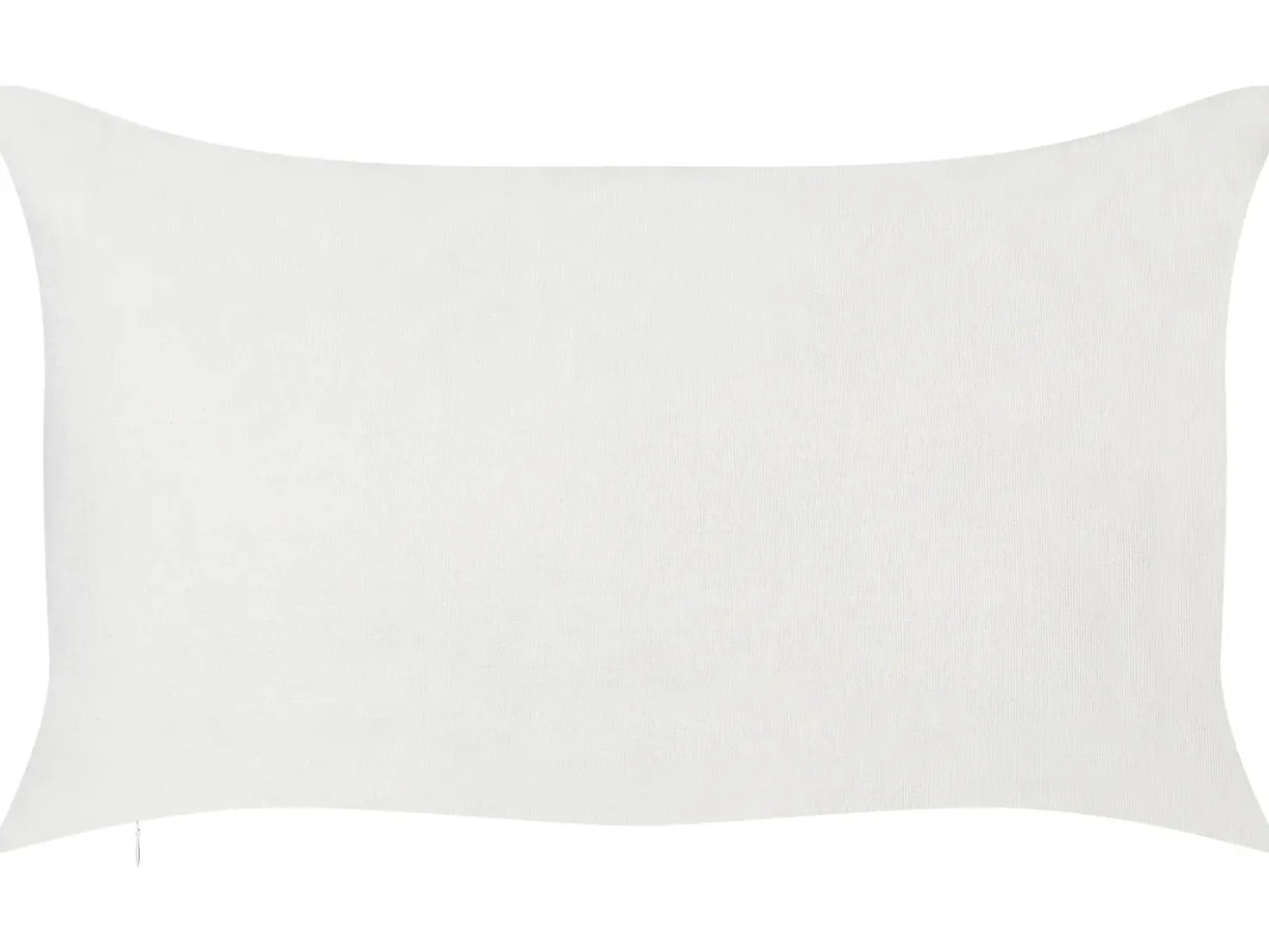 Set di 2 cuscini ZALEYA Cotone 30 x 50 cm Bianco Trama floreale