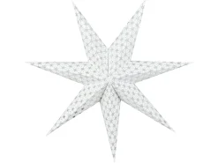 Set di 4 decorazioni da appendere LED TRISUL Stella 60 cm Multicolore