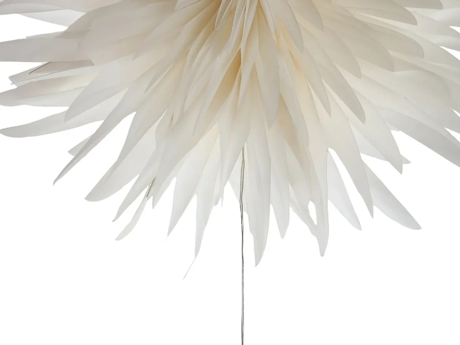 Set di 3 decorazioni da appendere LED GROVLAN Stella 41 cm Multicolore