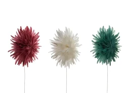 Set di 3 decorazioni da appendere LED GROVLAN Stella 41 cm Multicolore