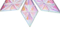 Set di 3 decorazioni da appendere RENSJON Stella 25/35/46 cm Multicolore