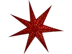 Set di 4 decorazioni da appendere LED KAMET Stella 60 cm Multicolore