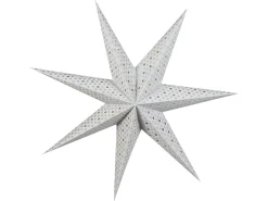 Set di 4 decorazioni da appendere LED KAMET Stella 60 cm Multicolore