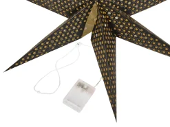 Set di 4 decorazioni da appendere LED KAMET Stella 60 cm Multicolore
