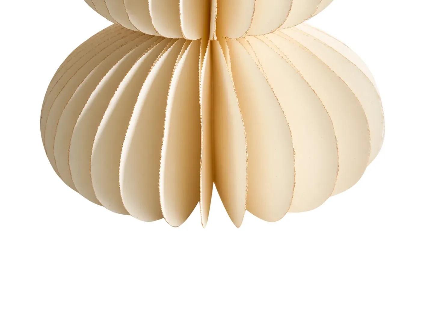 Set di 6 decorazioni natalizie RANELVA Albero di Natale 14/19/25 cm Marrone/Beige