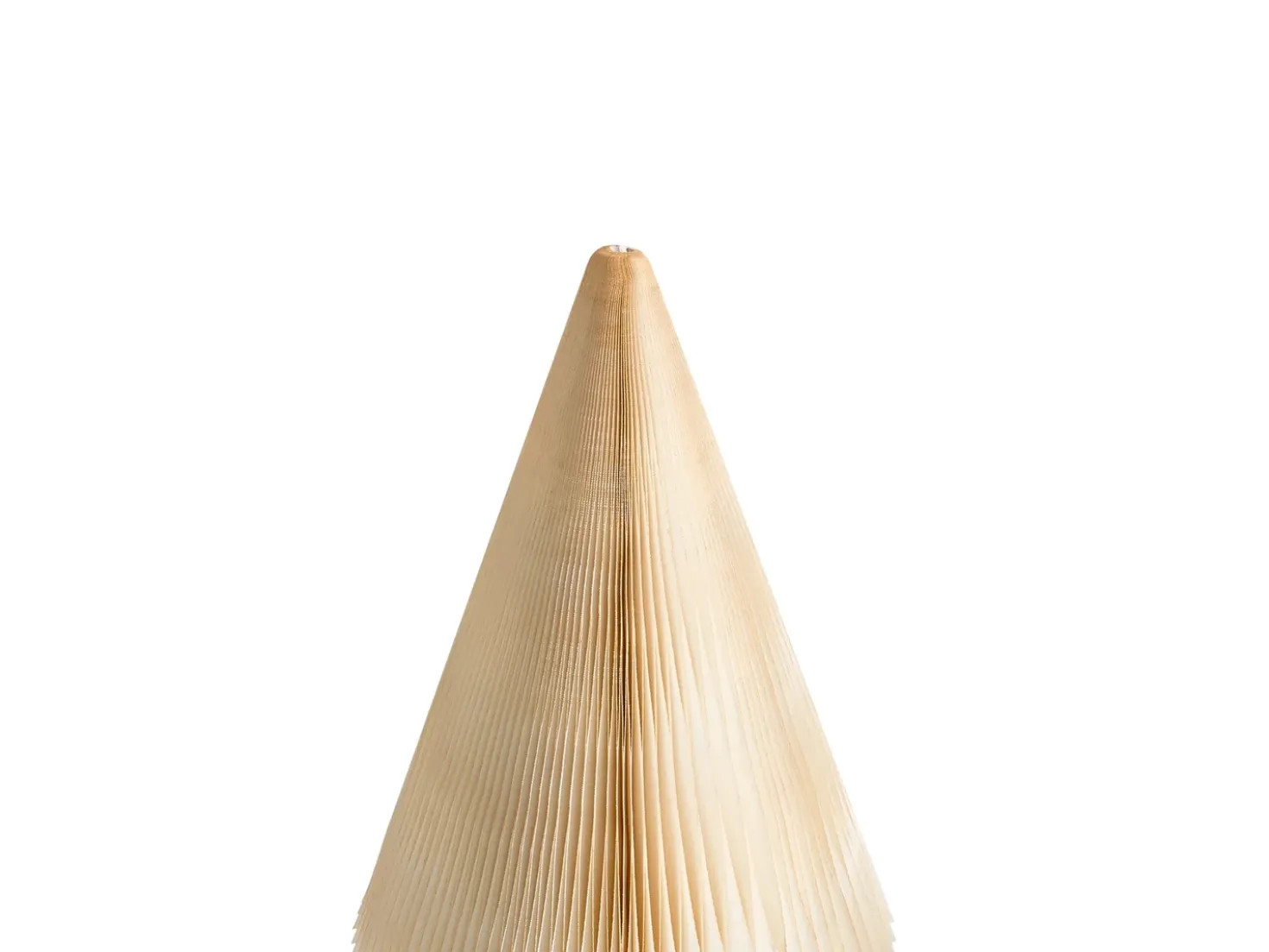 Set di 2 decorazioni natalizie VEFSNA Albero di Natale 90/122 cm Beige