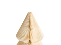 Set di 2 decorazioni natalizie VEFSNA Albero di Natale 90/122 cm Beige
