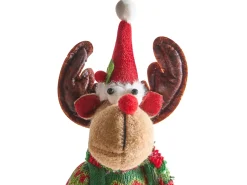 Set di 2 decorazioni natalizie VATNDALSVATNET Renna 38 cm Multicolore