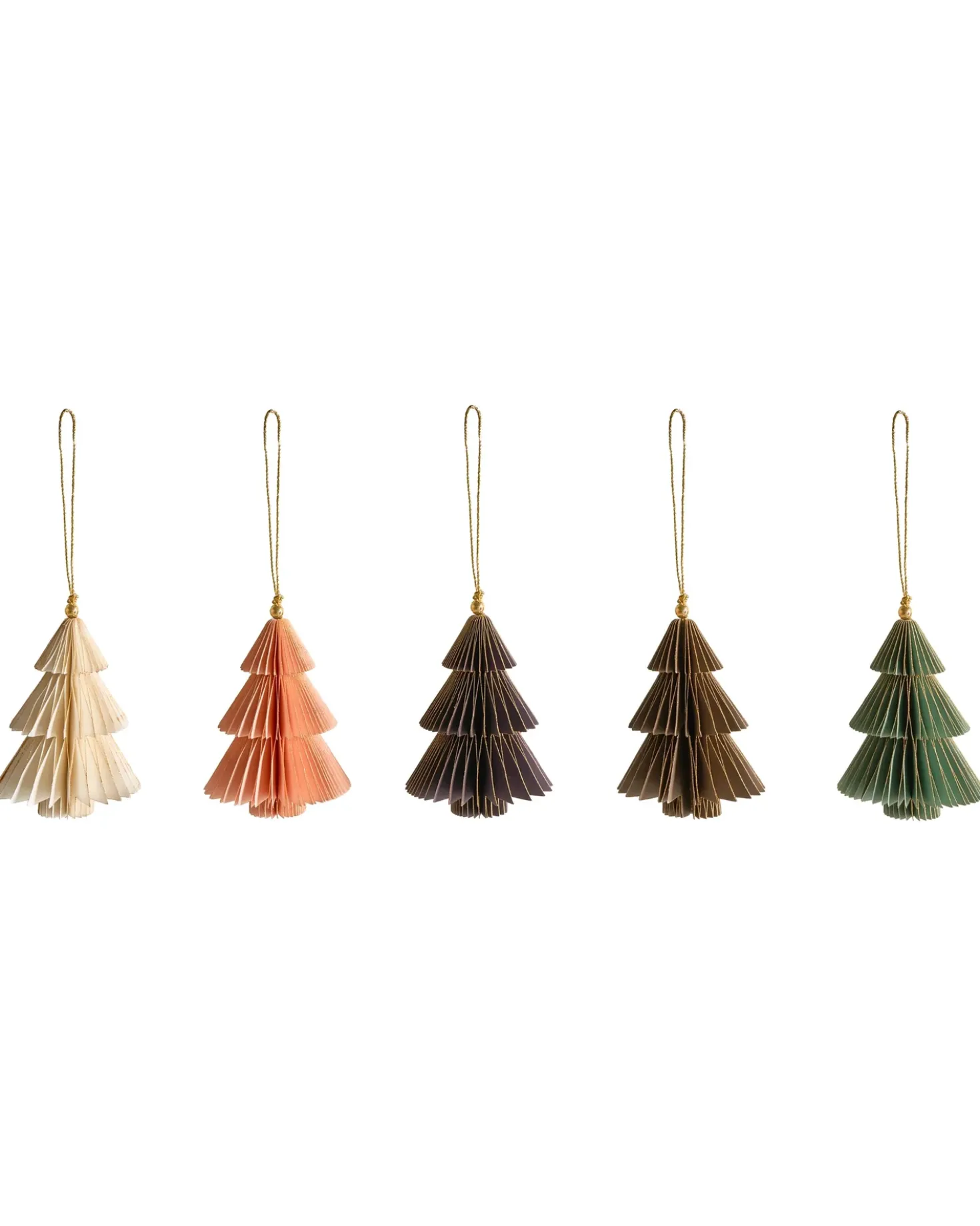Set di 20 decorazioni per l'albero di Natale GUDENA Carta Multicolore