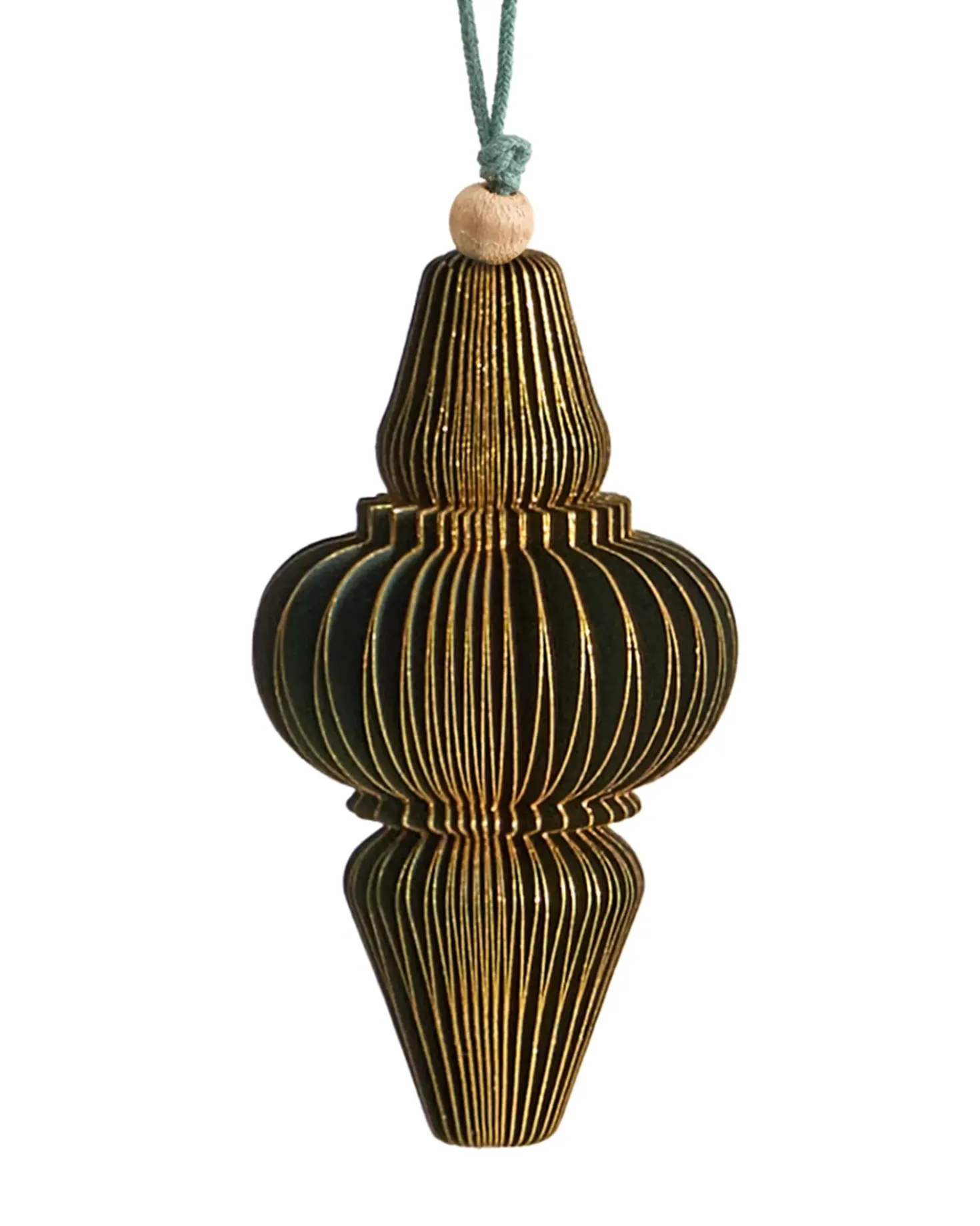 Set di 20 decorazioni per l'albero di Natale MALSELVA Carta Multicolore