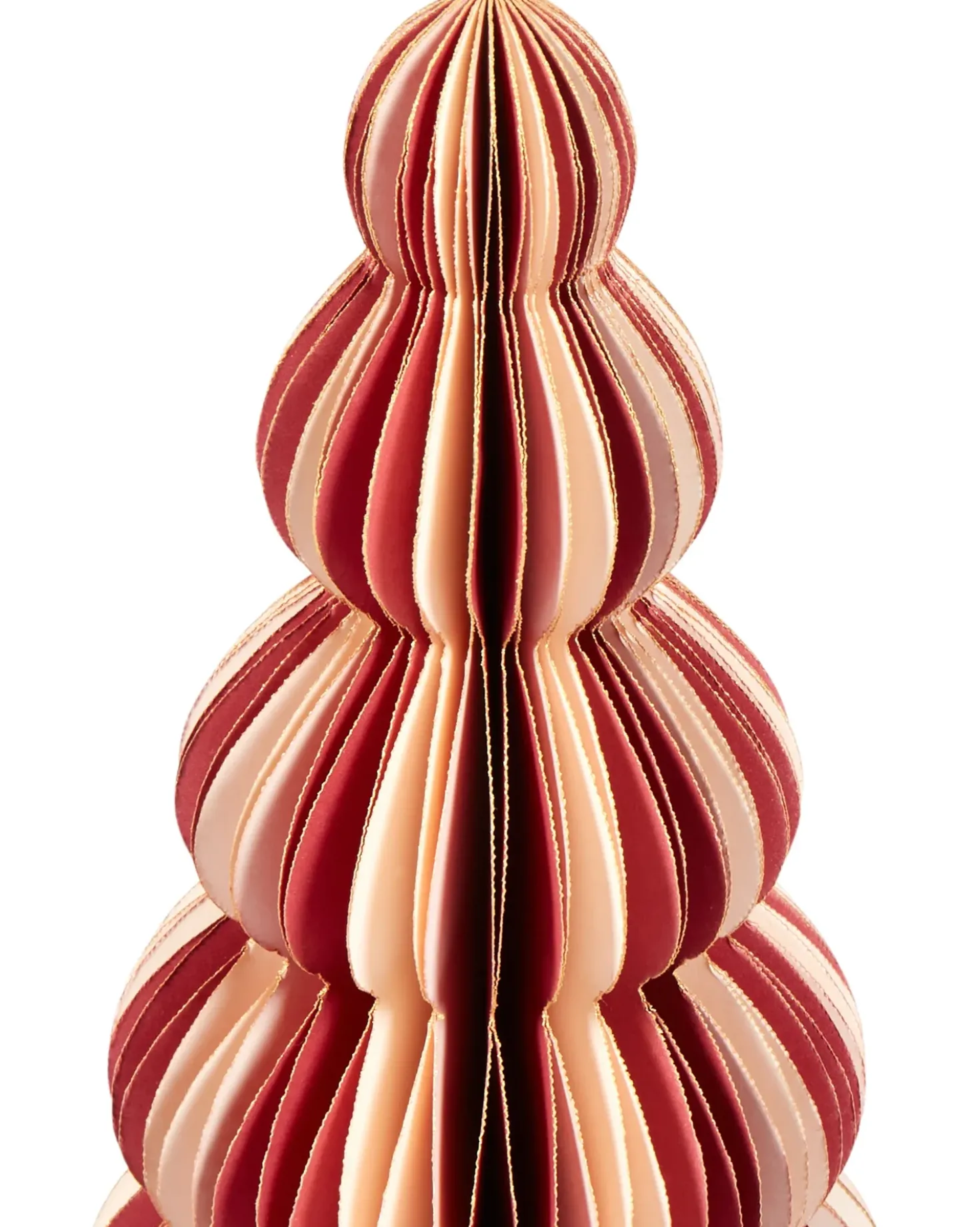 Set di 3 figure DHAULAGIRI Albero di Natale 15/20/25 cm Rosso