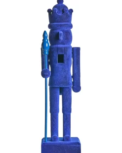 Set di 2 figure FLATEY Schiaccianoci 40 cm Blu