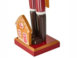 Set di 2 figure GRANSJON Schiaccianoci 35 cm Arancione