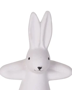 Set di 3 figure Lepre BREST Ceramica Bianco