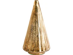 Set di 3 figure OYEREN Albero di Natale 21/29/37 cm Oro