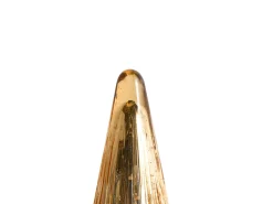 Set di 3 figure OYEREN Albero di Natale 21/29/37 cm Oro