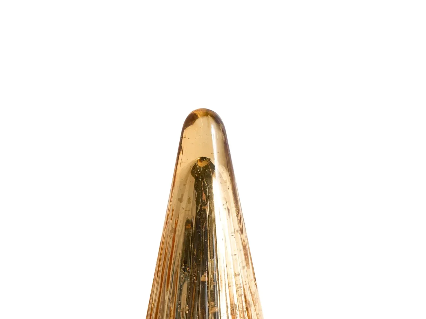 Set di 3 figure OYEREN Albero di Natale 21/29/37 cm Oro