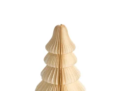 Set di 2 figure SKJOMA Albero di Natale 15/20 cm Beige