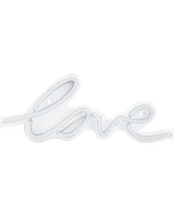 Set di 3 insegne LED al neon SUSIE Rosa
