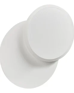 Set di 2 lampade da parete SEMNON LED Metallo Bianco