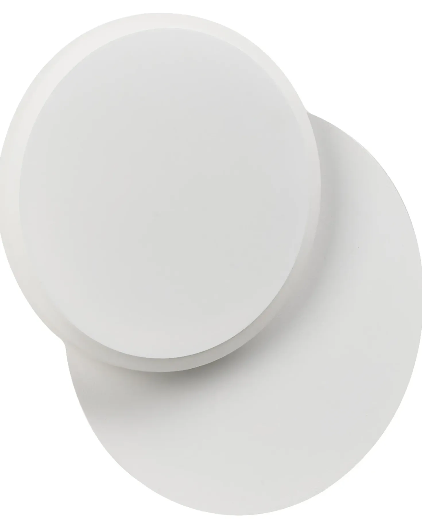 Set di 2 lampade da parete SEMNON LED Metallo Bianco