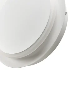 Set di 2 lampade da parete SEMNON LED Metallo Bianco