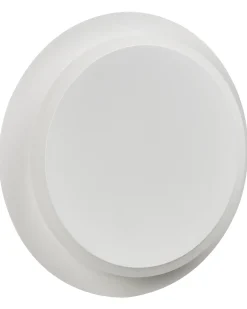 Set di 2 lampade da parete SEMNON LED Metallo Bianco