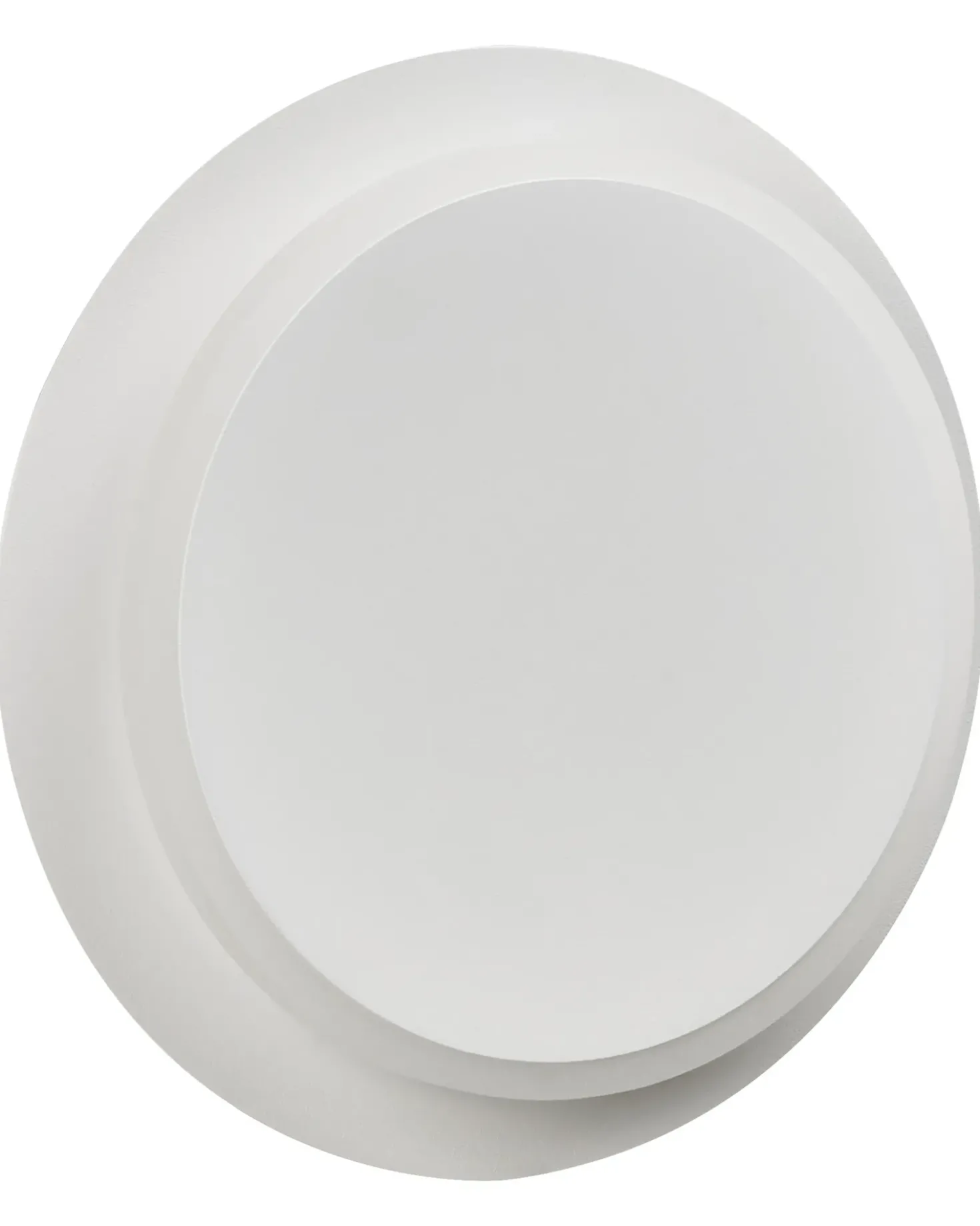 Set di 2 lampade da parete SEMNON LED Metallo Bianco