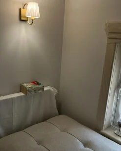 Set di 2 lampade da parete TOLKA Metallo Bianco