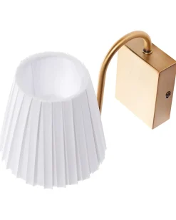 Set di 2 lampade da parete TOLKA Metallo Bianco
