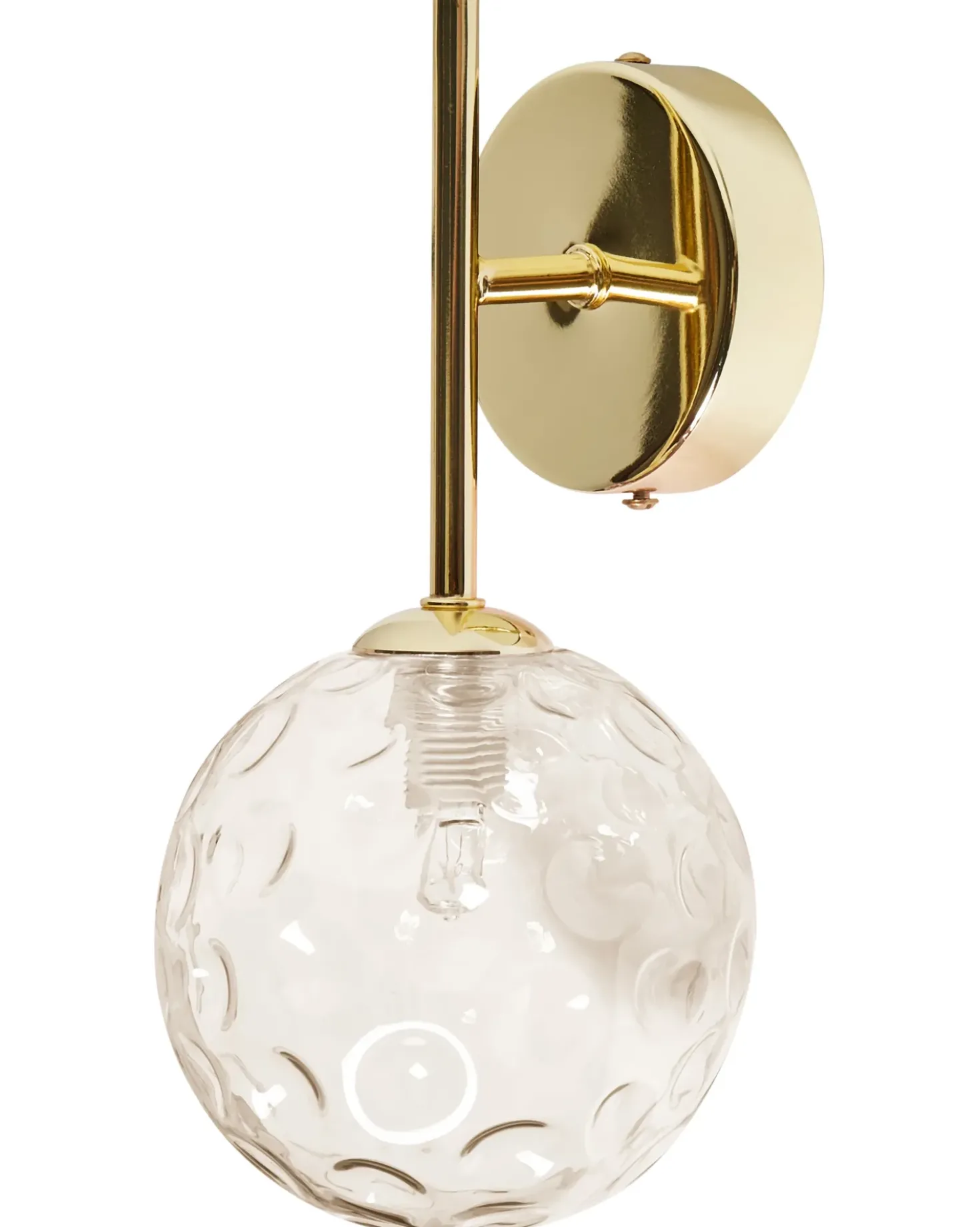 Set di 2 lampade da parete ANADYR Vetro Beige