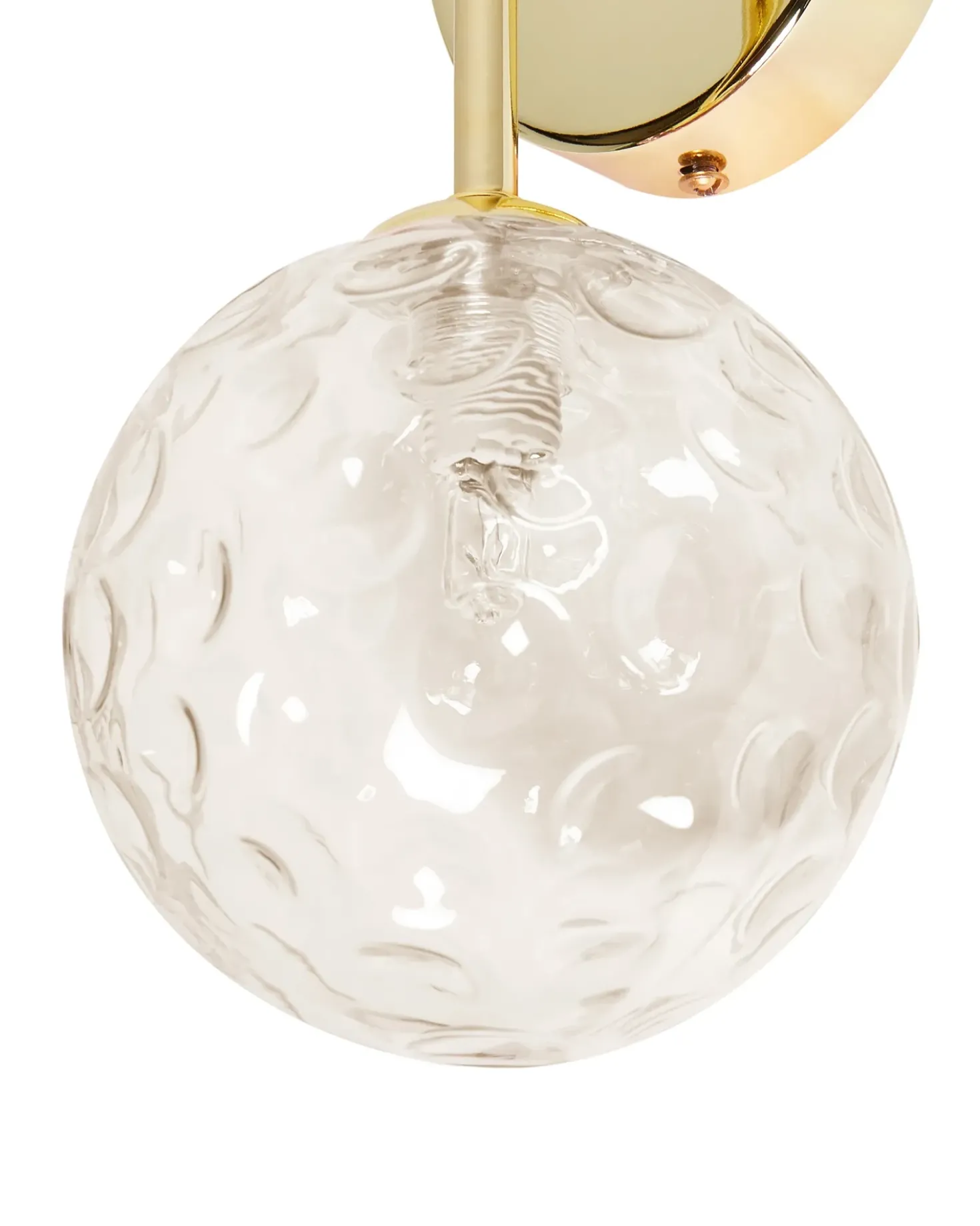 Set di 2 lampade da parete ANADYR Vetro Beige