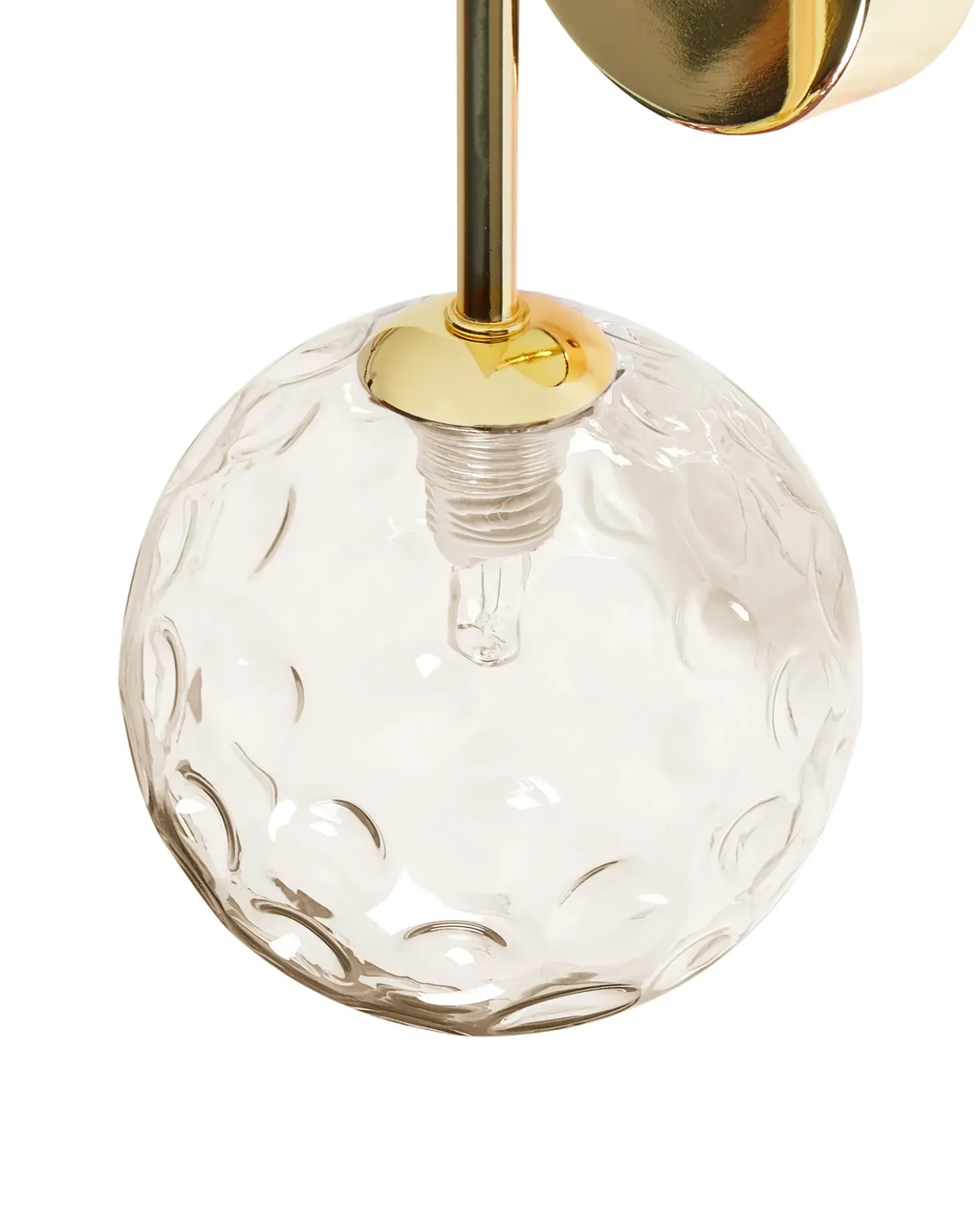 Set di 2 lampade da parete ANADYR Vetro Beige