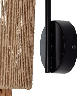 Set di 2 lampade da parete JAMMA Corda di carta Naturale