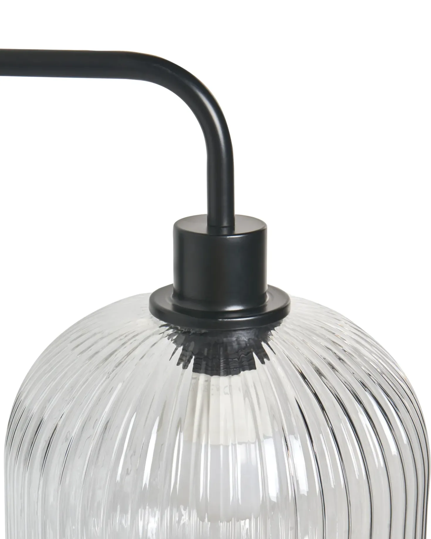 Set di 2 lampade da parete COMAPALA Metallo Nero
