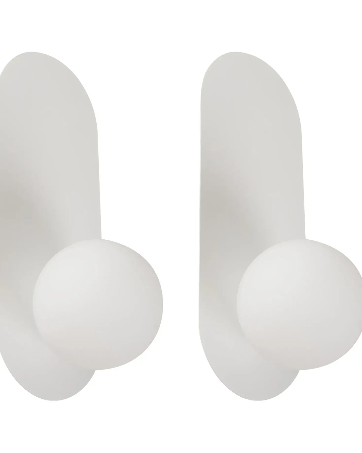Set di 2 lampade da parete LEISI Bianco