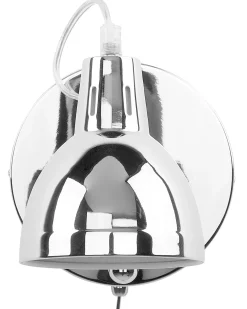 Set di 2 lampade da parete HARRINGTON Regolabile Metallo Argento