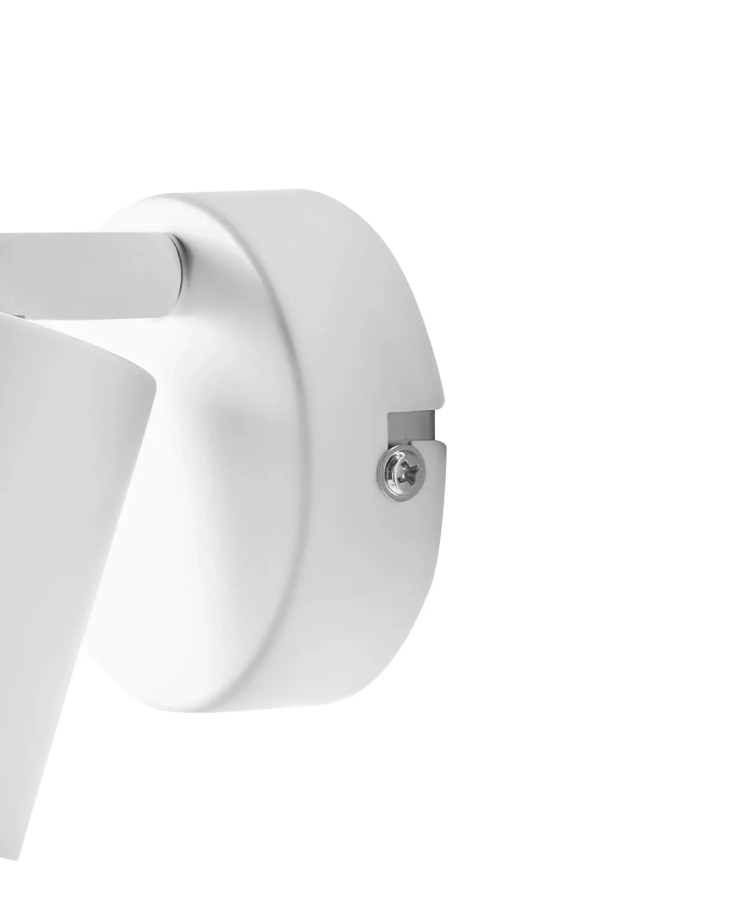 Set di 2 lampade da parete NYANDO Metallo Bianco