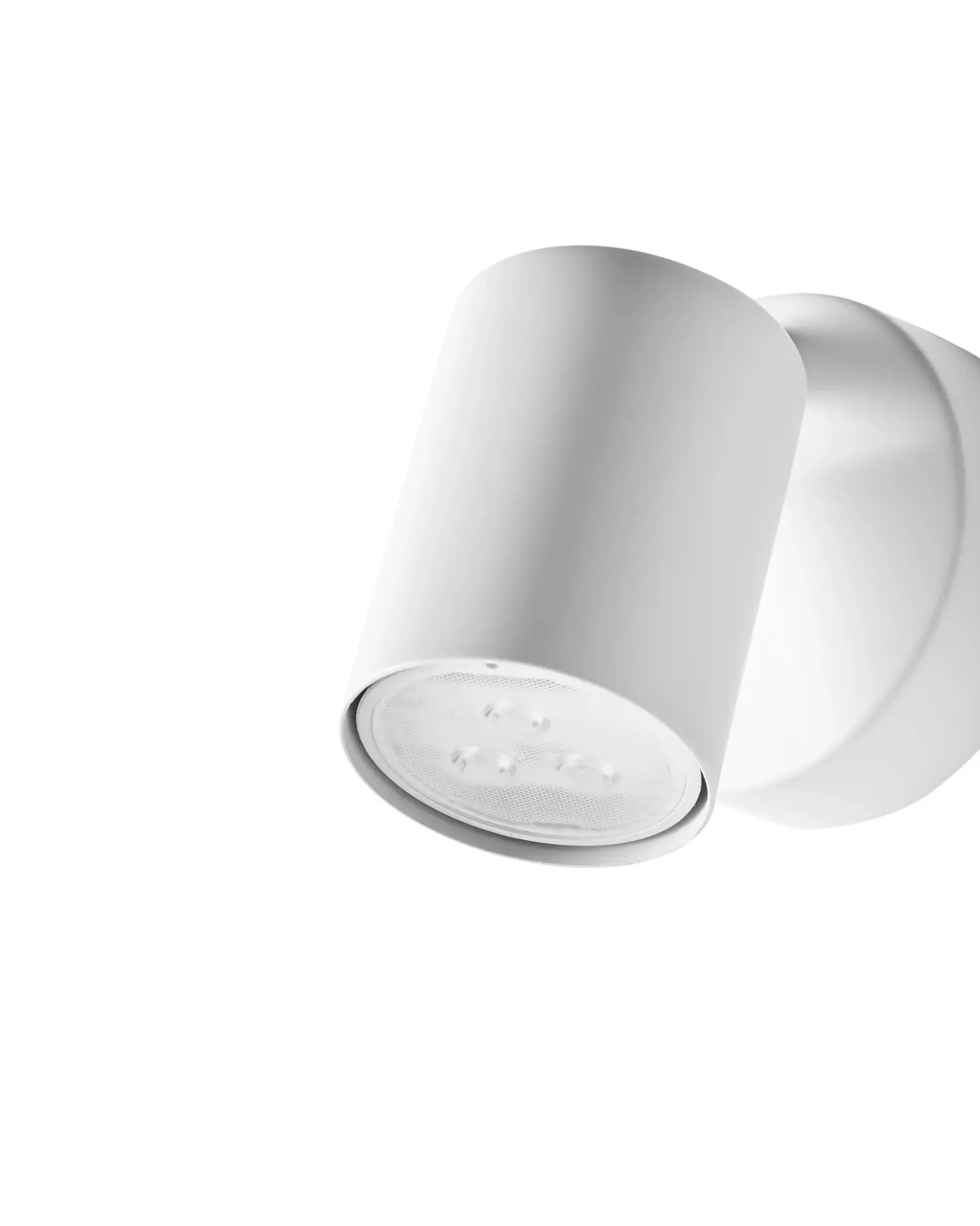 Set di 2 lampade da parete NYANDO Metallo Bianco