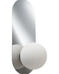 Set di 2 lampade da parete LEISI Argento