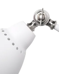 Set di 2 lampade da parete MISSISSIPPI Regolabile Metallo Bianco