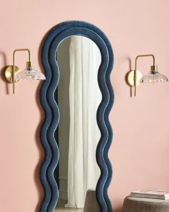 Set di 2 lampade da parete MOLINO Metallo Oro