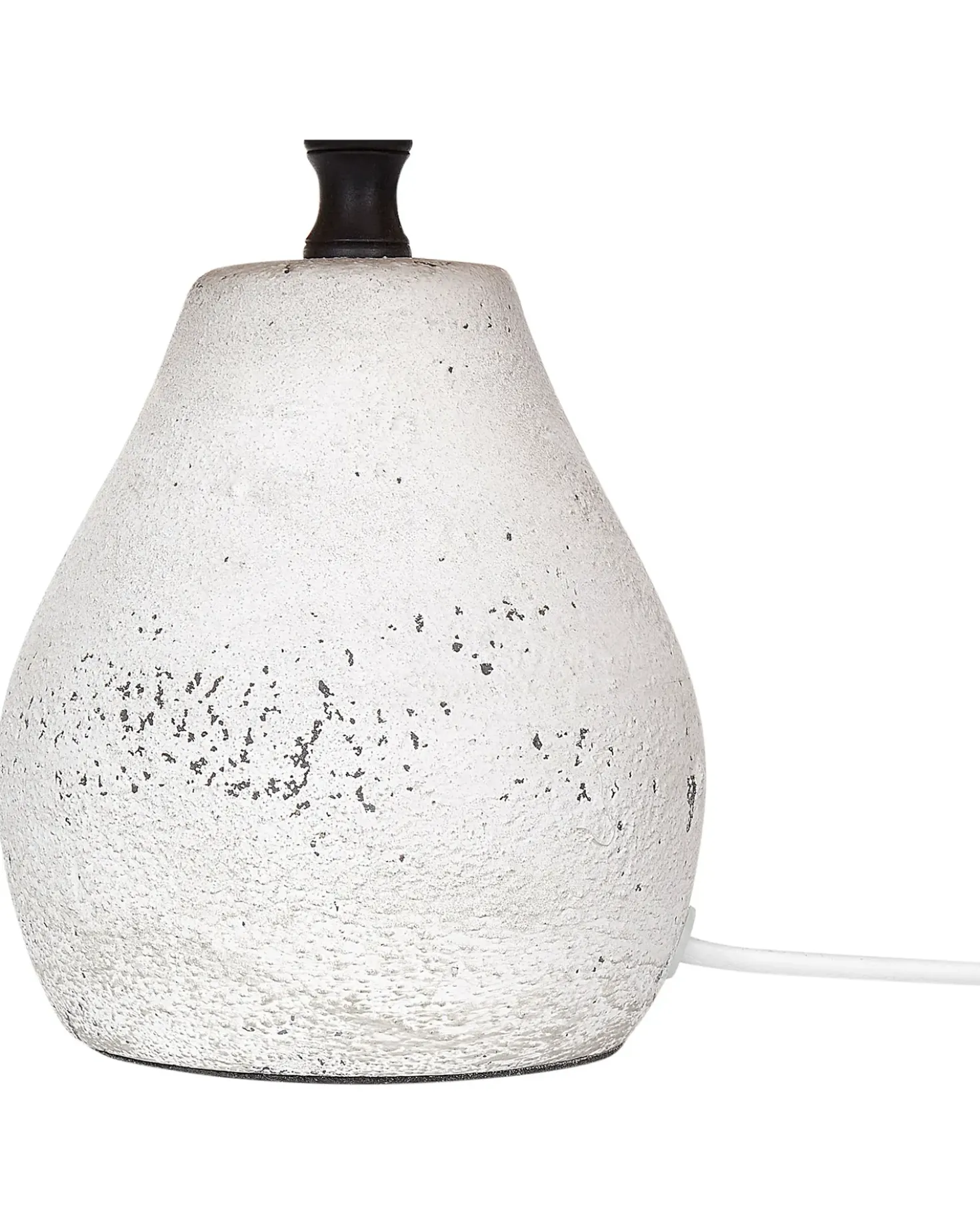 Set di 2 lampade da tavolo ARWADITO Ceramica Bianco sporco