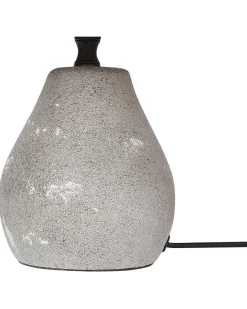 Set di 2 lampade da tavolo ARWADITO Ceramica Grigio