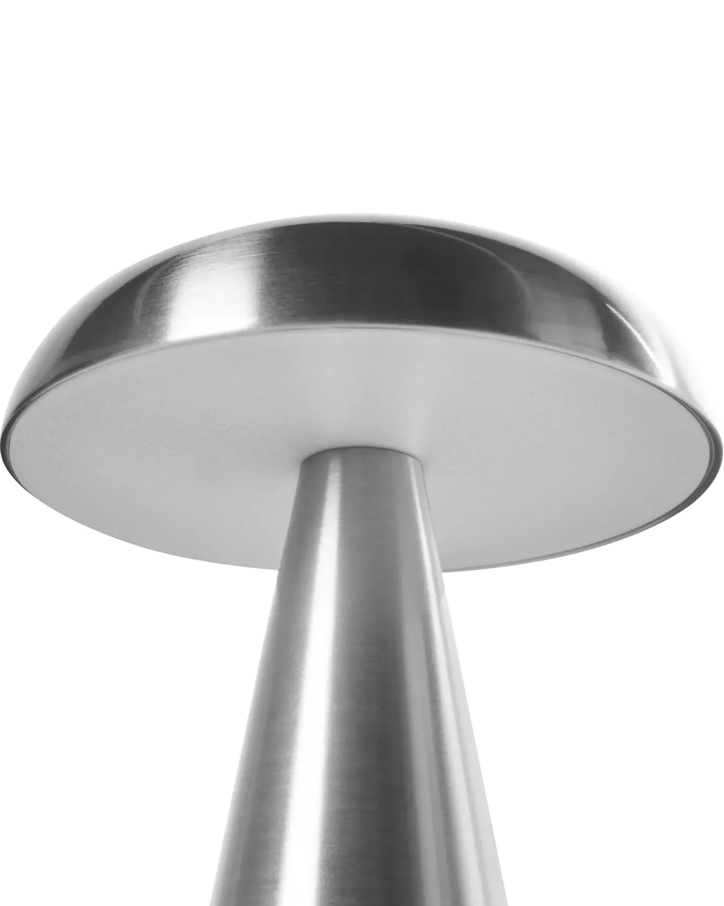 Set di 2 lampade da tavolo a LED senza fili KULFO con dimmer Metallo Argento