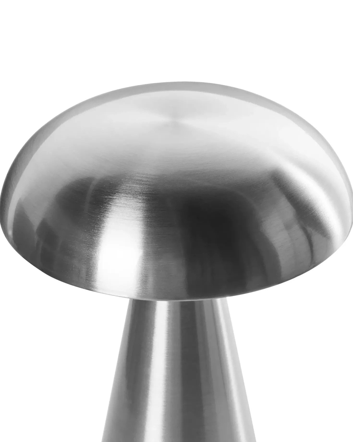 Set di 2 lampade da tavolo a LED senza fili KULFO con dimmer Metallo Argento