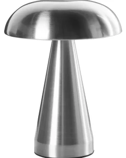 Set di 2 lampade da tavolo a LED senza fili KULFO con dimmer Metallo Argento